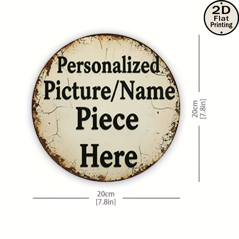 Customized Retro Round Metal W - đánh giá và giá Vintage Collectible Plates