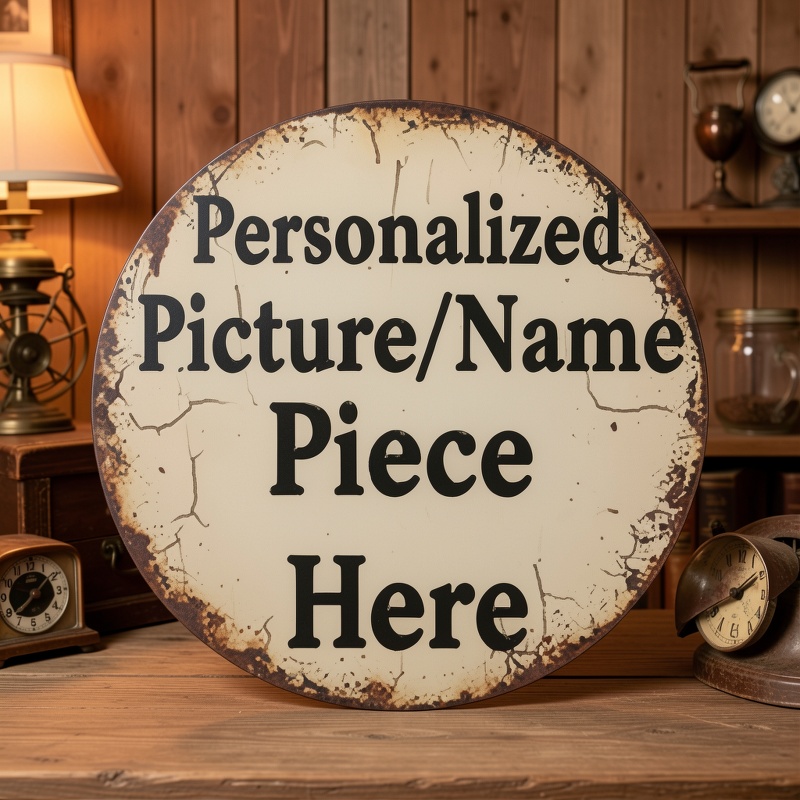 Customized Retro Round Metal W - đánh giá và giá Vintage Collectible Plates