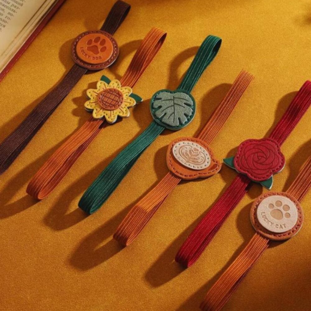 Vintage Elastic Bands Leather  - đánh giá và giá Vintage Collectible Books