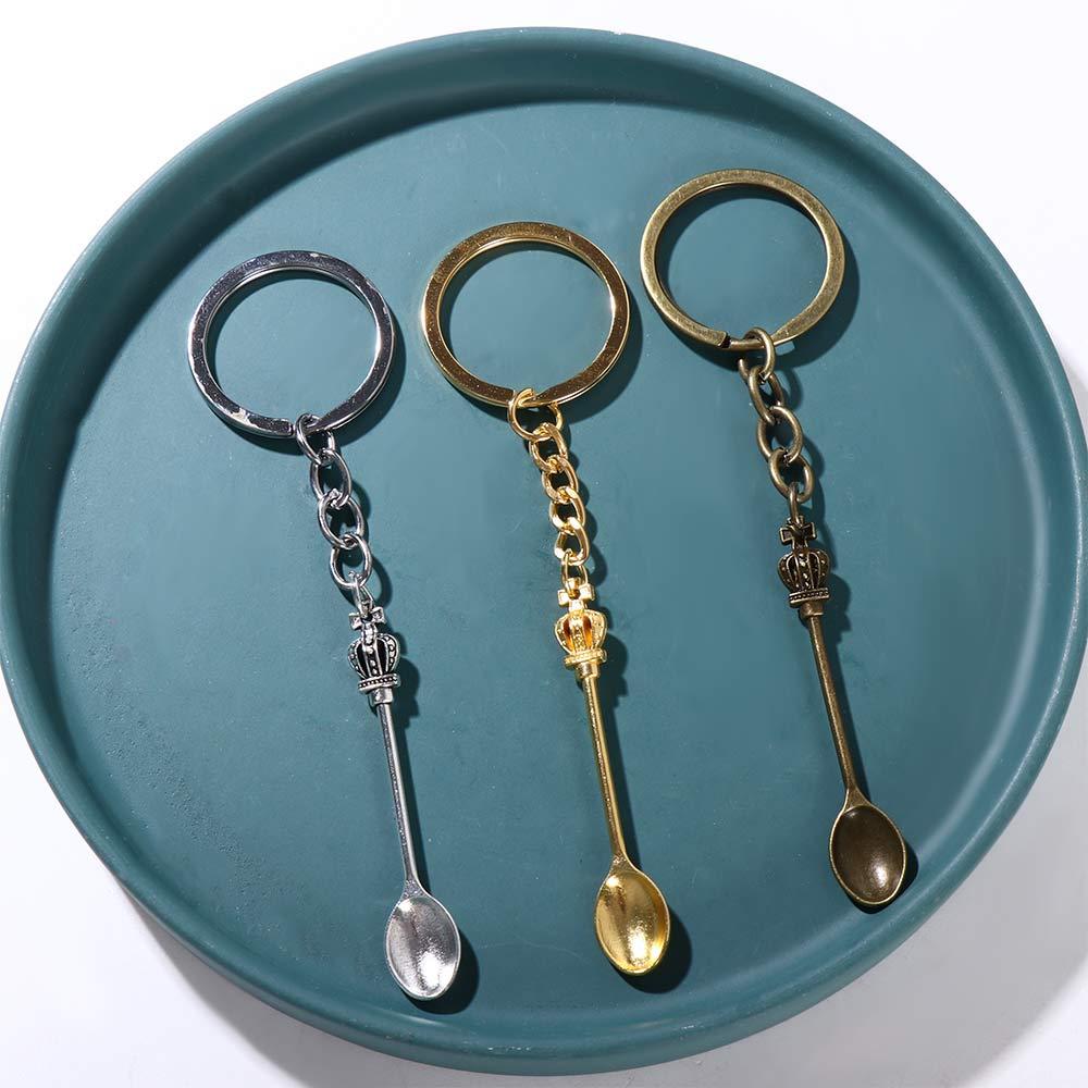 New Fashion Men 30mm Keychain  - đánh giá và giá Vintage Collectible Spoons