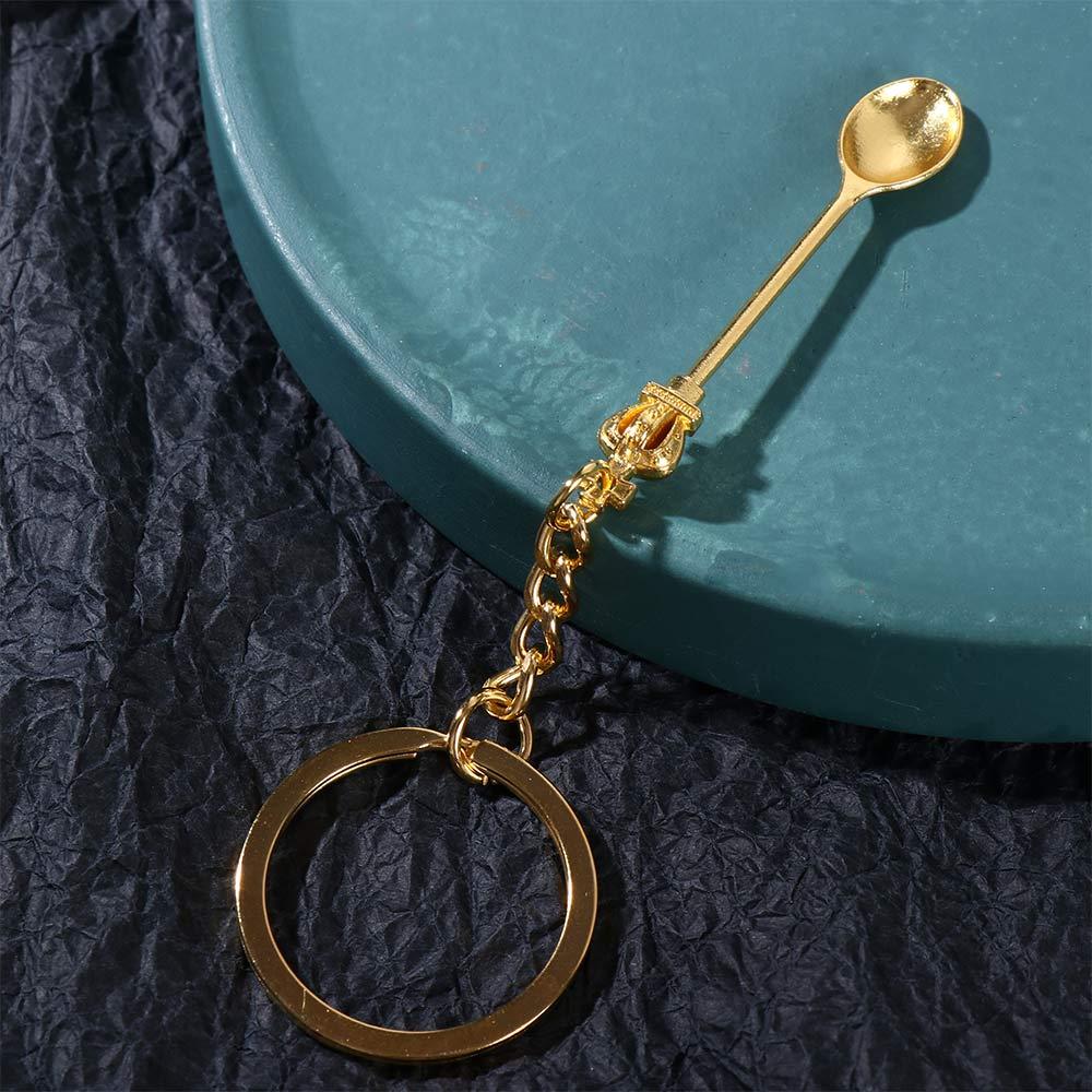 New Fashion Men 30mm Keychain  - đánh giá và giá Vintage Collectible Spoons