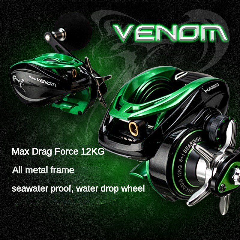 HAIBO VENOM Anti-saltwater Fis - đánh giá và giá Developing Tank Reel