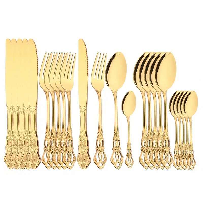 4/24pcs Elegant and Durable vi - đánh giá và giá Vintage Collectible Spoons