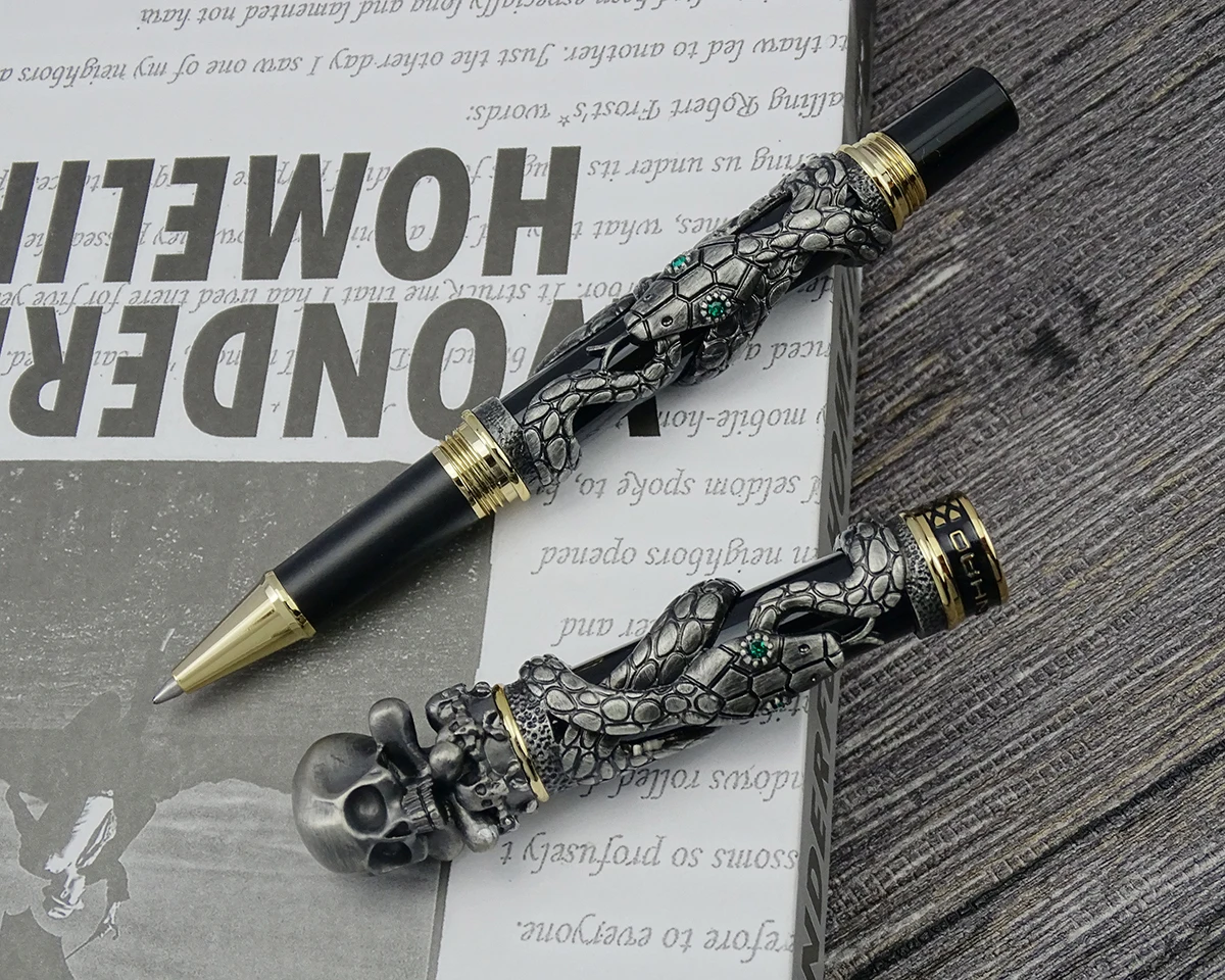 Jinhao Kim Loại Vintage Tháp B - đánh giá và giá Vintage Collectible Pens