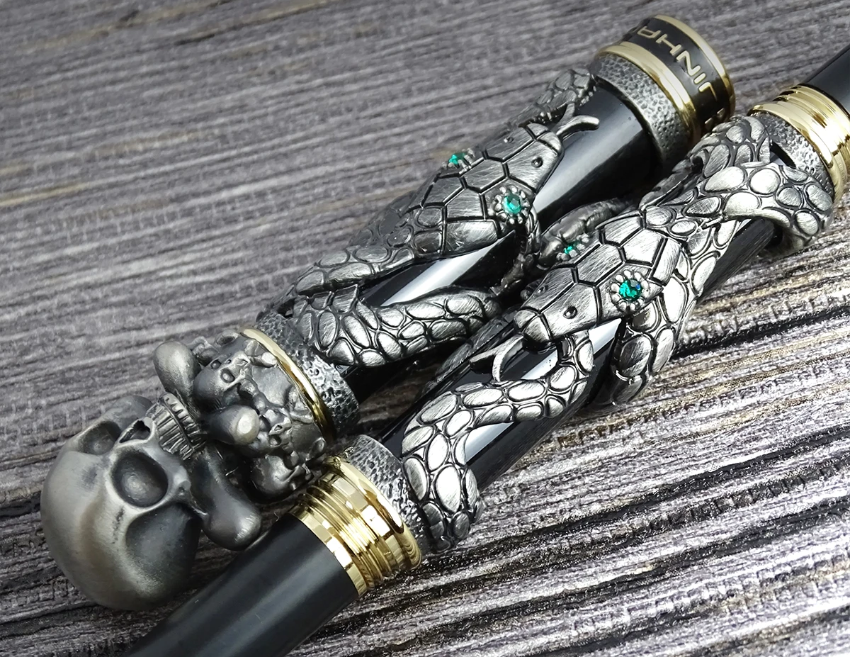 Jinhao Kim Loại Vintage Tháp B - đánh giá và giá Vintage Collectible Pens