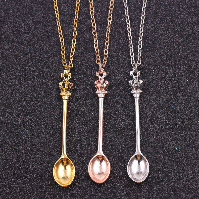 Alice Vintage Gold Crown Spoon - đánh giá và giá Vintage Collectible Spoons