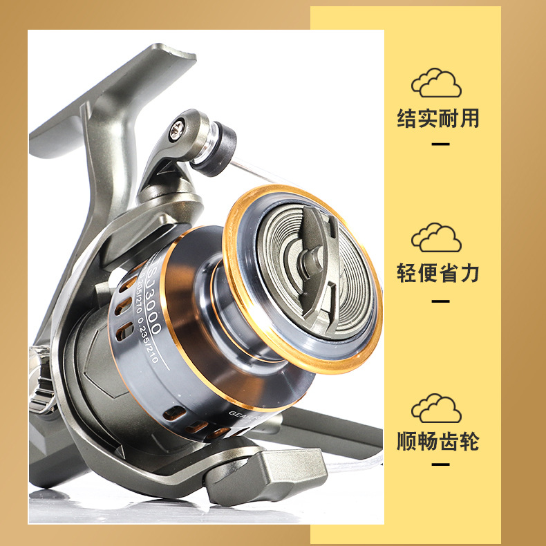 TSJ Metal Spinning Fishing Ree - đánh giá và giá Developing Tank Reel