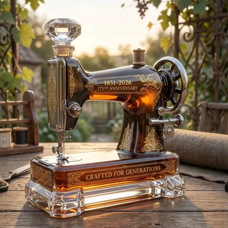 Vintage Sewing Machine Glass D - đánh giá và giá Vintage Collectible Bottles