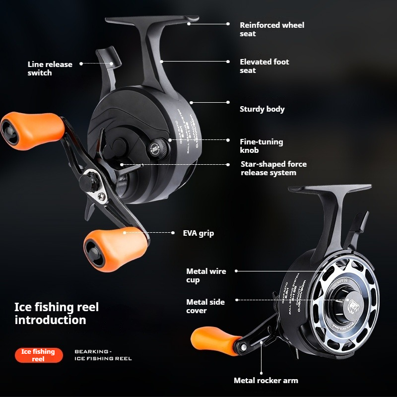 Winter Ice Fishing Reel, Micro - đánh giá và giá Developing Tank Reel