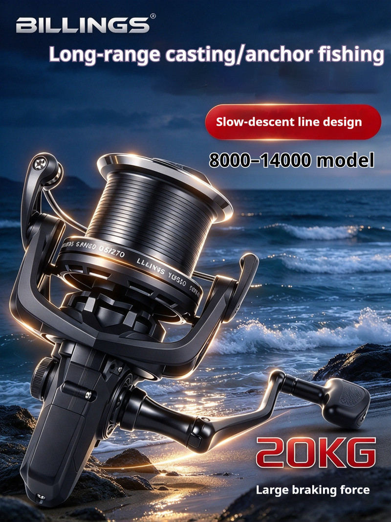 BILLINGS Spinning Fishing Reel - đánh giá và giá Developing Tank Reel