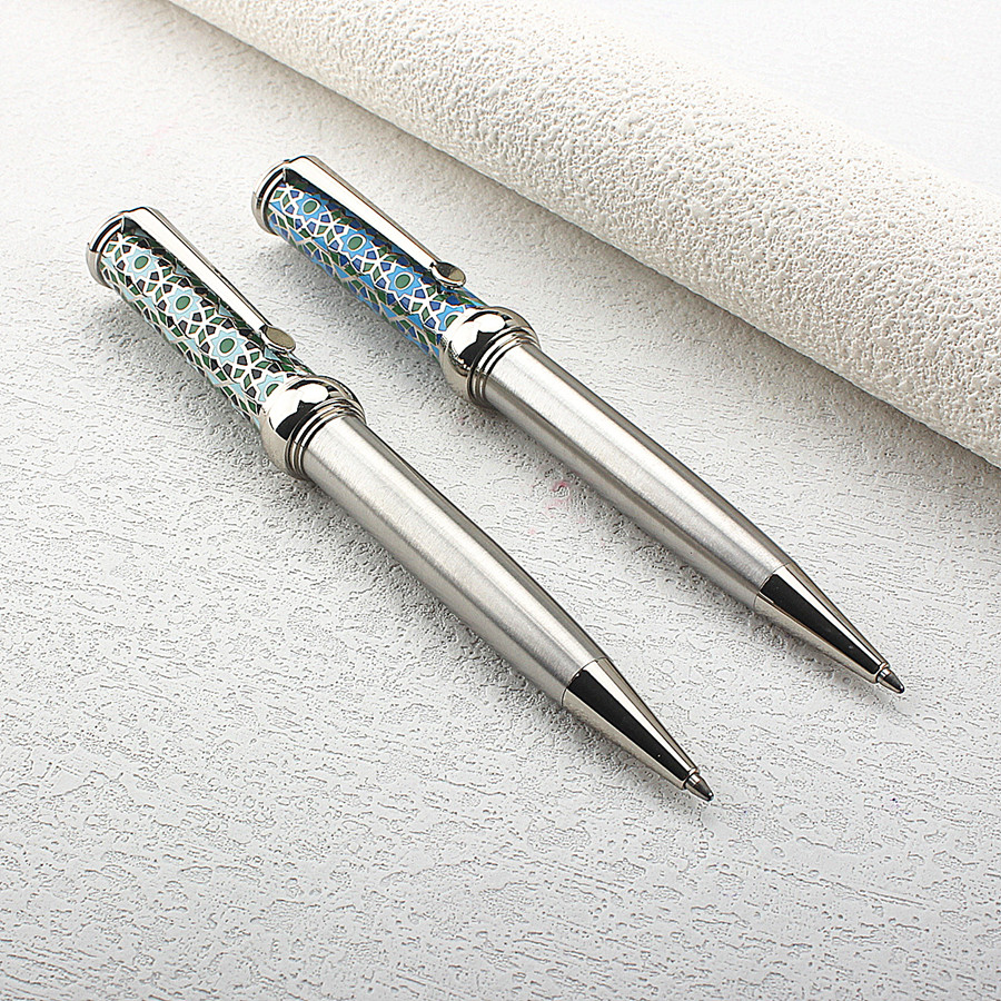 Vintage Peacock Pattern Metal  - đánh giá và giá Vintage Collectible Pens
